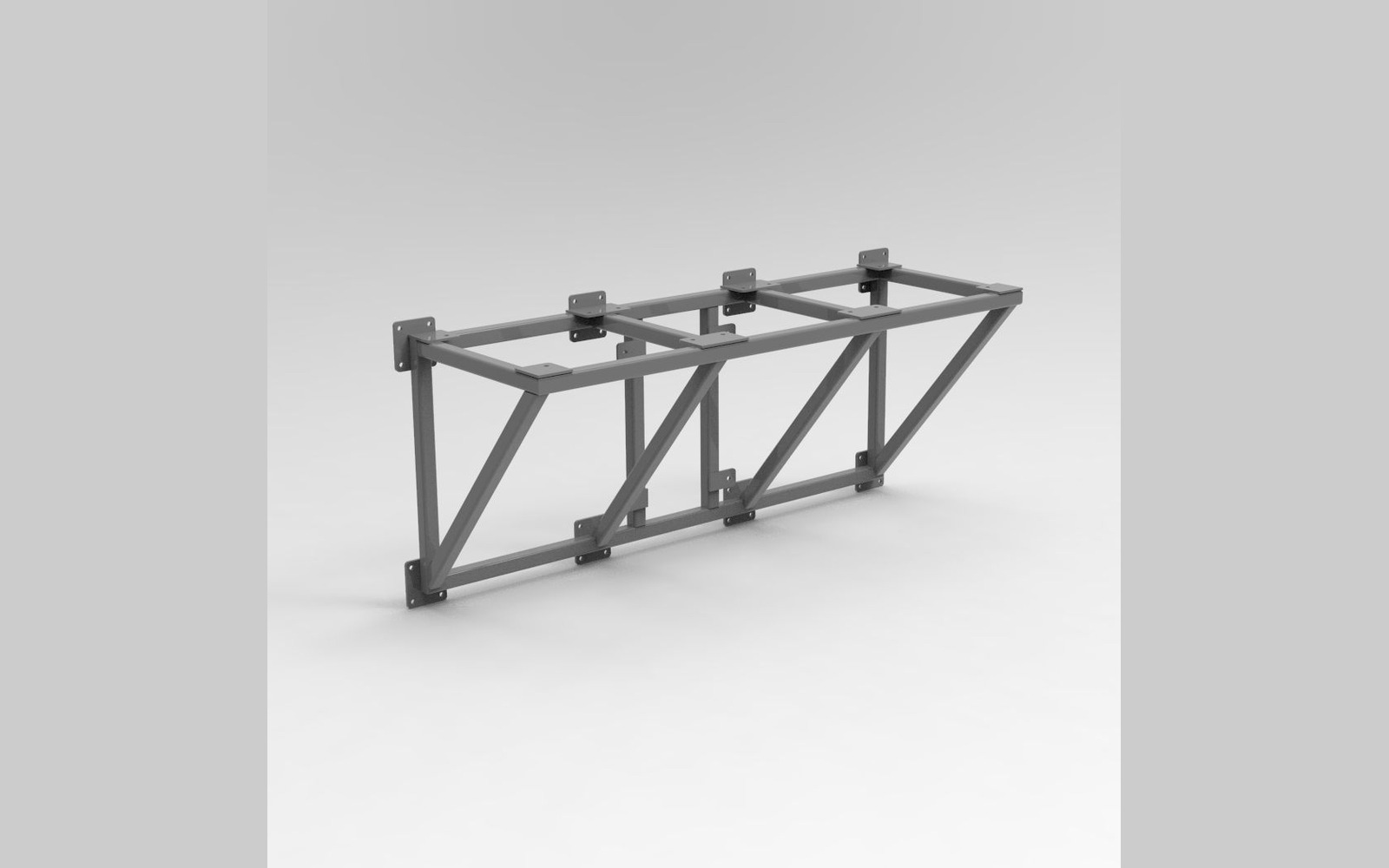 Machinery mounting frame